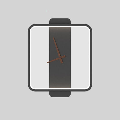 Modern LED Nordic Wall Clock Lamp